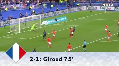 But de Giroud contre les Pays-Bas