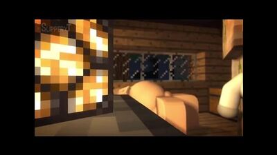 Um zombie fodeu e encheu de esperma uma miúda do Minecraft (banda desenhada pornográfica) Hentai .mp4