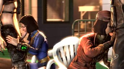 Porno 3D di Fallout di Dude017 | Piper Elizabeth Bioshock Rule34 r34 Pompino in tuta da ragazza del Vault | Rocket 69