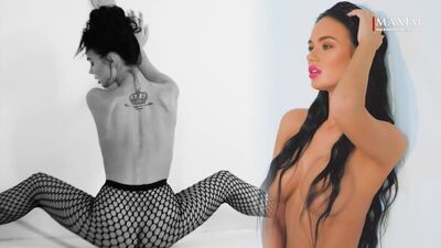 Yana Koshkina desnuda para la revista Maxim (2017)