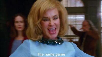 «The Name Game» con letra - Jessica Lange, «American Horror Story: Asylum»