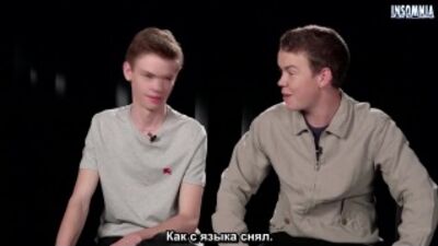 [Interview] Die Darsteller des Films „Maze Runner“ (mit russischen Untertiteln)