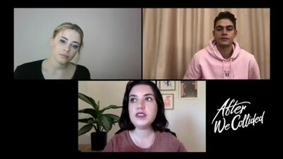 Josephine Langford e Hero Fiennes Tiffin têm opiniões muito diferentes