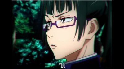↝jujutsu kaisen; maki zenin; mai zenin