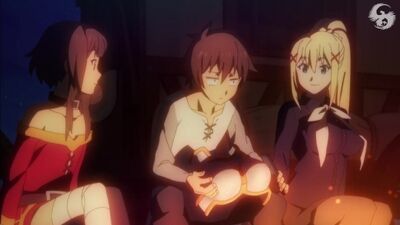 KonoSuba 2.ª temporada, episódio 8, legendas em russo RisensTeam / Este Mundo Maravilhoso! TV-2, episódio 08