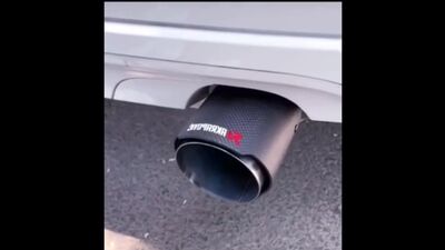 Қызыл және көк LED жарықтандырылған дыбыс өшіргіш ұшы