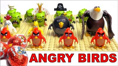LEGO Angry Birds w kinie – wszystkie minifigurki LEGO z filmu animowanego „Angry Birds w kinie”. LEGO Angry Birds
