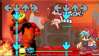 [CommunityGame] Friday Night Funkin' VS Freddy Fazbear: SEMANA COMPLETA + Escenas cinemáticas (Five Nights at Freddy's) (Mod de FNF/Difícil)