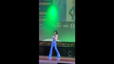 Actuación de cosplay de Jolyne Cujoh