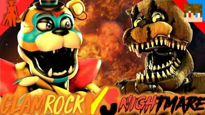 Tihonsyah - [SFM FNAF] Freddy Glamrock contre Freddy Cauchemar