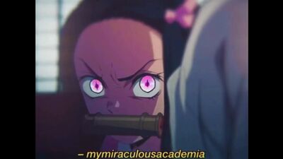 ─ Nezuko Kamado, de «Kimetsu no Yaiba», por My Miraculous Academia