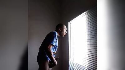 Spying with a Big Black Boner gay
