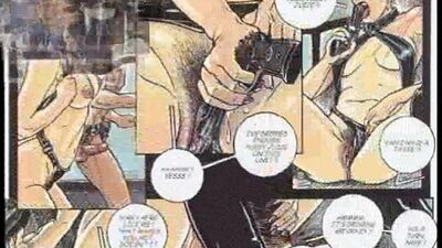 Sexe BDSM, bandes dessinées érotiques pour adultes