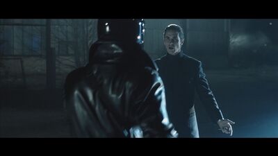 Estás a cometer um erro, eu sou o Grammaton, clérigo de primeira classe - Equilibrium [Equilibrium, cinema, ficção científica, ação, Christian Bale]