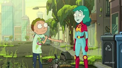 Rick i Morty – Sezon 5, odc. 3: Scena otwierająca – Planetina ratuje sytuację – Adult Swim