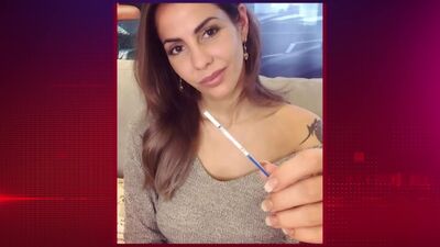 Elena Berkova anunciou que está grávida