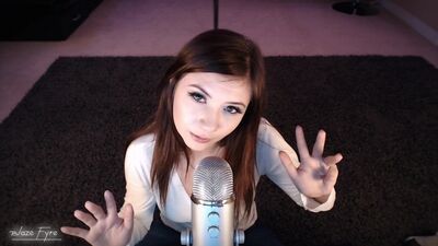 BlazeFyre - HD ASMR JOI [deep throat blowjob, dildo, webcam, Bongacams, amateur webcam, teen, anal]