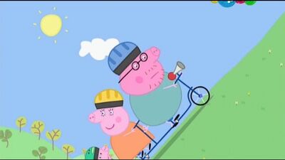 Pepina, la cerdita - Un paseo en bicicleta