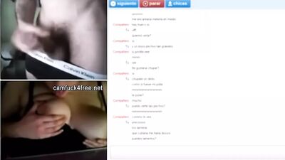 Masturbarse juntos en un chat con webcam en directo