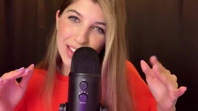 FrivolousFox ASMR | ASMR com movimentos da língua e dos dedos ❤️ com respiração pela orelha e movimentos das mãos
