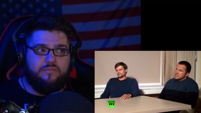 [Volnov Talks] Volnov observa enquanto os agentes do GRU, Petrov e Boshirov, se justificam perante Simonyan