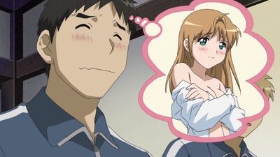 [AniDub] 8 серія — Збоченка з другим розміром / B Gata H Kei