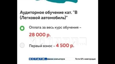Жалған серіктестік – жүргізу мектебі Нижний Новгородта білім беру мекемесі ретінде көрсетіліп, ақша жинап жатыр