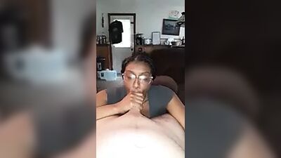 A avó faz sexo oral