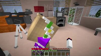COLETTE aus BRAWL STARS in MINECRAFT, ABER DAS MÄDCHEN IST EIN NOOB UND DAS VIDEO IST EIN TROLLING-VIDEO ZU MINECRAFT