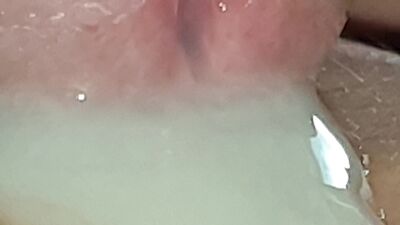 Close up of Slimy Sperm