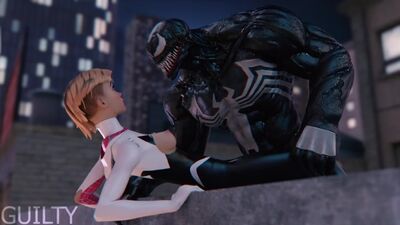 Gwen e Venom (Homem-Aranha: Porno)