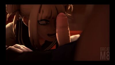 Toga Himiko x Bakugo - Mamada y sexo femdom | Boku no Hero Academia, porno hentai en 3D [Greatm8]