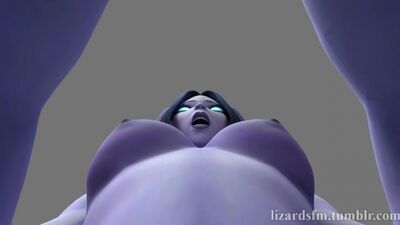 (Sound)Perspektive der Draenei-Empfängerin [World of Warcraft; WoW; Porno; Blowjob; BJ; Reverse; Dickgirl; Futanari; Shemale; R.34; Sex; SFM; порно; секс; фута]