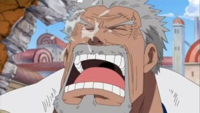 Zabawna scena z „One Piece”! – Garp i Luffy