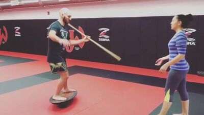 Równowaga kung-fu według Lando Vannata