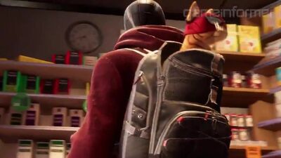 Spider-Cat in „Spider-Man: Miles Morales“