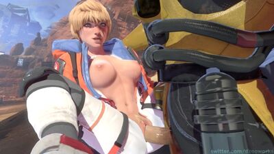 3D - [HENTAI] - Wattson e Caustic [Apex Legends]