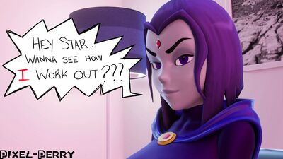 Raven e Starfire