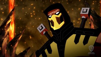 Scorpion contre Shinnok – Extrait de Mortal Kombat Legends : Battle of the Realms (2021)