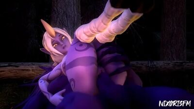 (Дыбыс) Сорака секс [League of Legends, LoL; Порно; Хентай; R34; Блендер; порно; секс; хентай; League of Legends]