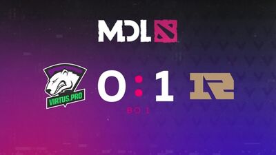 Virtus.pro 0:1 RNG, seria do jednego zwycięstwa. Faza grupowa MDL Macau 2019