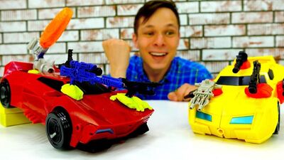 Fedor en las pruebas de #Autobots: ¡Carreras y mejora de armas! Robots #Transformers: Juegos para niños