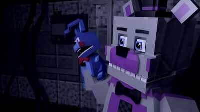 Animation Minecraft - 5 nuits avec Freddy : un dessin animé drôle (animation FNAF)