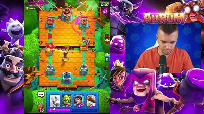 {AuRuM TV} 3 LATA NIE GRAŁ W CLASH ROYALE, A TAM