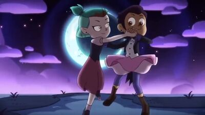 « La Maison de la chouette » (The Owl House). La danse d'Emiti et de Luz