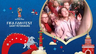 FIFA Fan Fest San Petersburgo: los aficionados franceses celebran el pase a la final