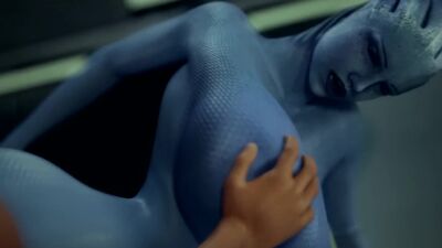 ASARI LIARA FICKT COMMANDER SHEPARD