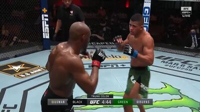 Kamarus Usman vs Gilbert Burns - Nocaute