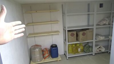 Exemplo da estrutura de uma adega numa casa particular. ghbvth cnhjtybz gjuht,f d xfcnyjv ljvt