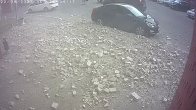 Vídeo de Acidente de Trânsito em Izhevsk, Udmurtia